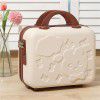 Cartoon 14 inch Makeup Box Mini Handheld Box Small Luggage Box with Gift Code Travel Box Storage Makeup Bag 