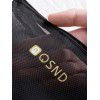 Makeup bag, women's mouth red bag, convenient storage bag, small mini carry on bag, mesh, large capacity 