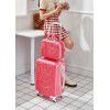 Trolley box, male and female student luggage, zipper box, leather box, boarding travel box 