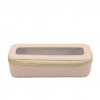 Women's New Travel Portable Leather Waterproof Transparent Wash Bag Large Capacity Makeup Brush Skincare Product Storage Bag 