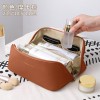 Makeup bag for women, small fragrance, large capacity, portable toiletries, storage bag, portable for going out 