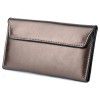 Genuine leather large capacity ultra-thin women's wallet, fashionable, simple and multifunctional women's handbag 