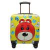 Children's suitcase with patterns, 18 inch suitcase, student suitcase, cute animal universal wheel suitcase 
