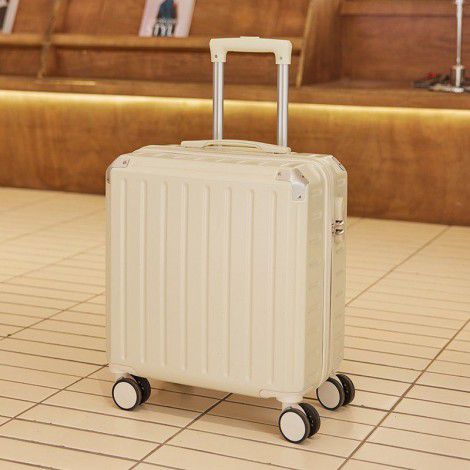 Small and lightweight luggage, 18 inches for boarding, female password box, trolley box, children's leather box, male 20 inches 