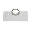 New hardware bracelet with rhinestone pleats, fashionable and classic women's bag, banquet bag, evening dress bag 
