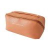 Handheld pillow makeup bag, PU pillow bag, travel storage bag, large capacity toiletries bag for women 