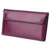 Genuine leather large capacity ultra-thin women's wallet, fashionable, simple and multifunctional women's handbag 