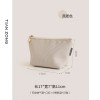 Mini Makeup Bag Women's Portable Inner Tank Bag Makeup Bag Portable Makeup Bag Small Mouth Red Bag 