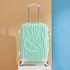 Trolley box, male and female student luggage, zipper box, leather box, boarding travel box 