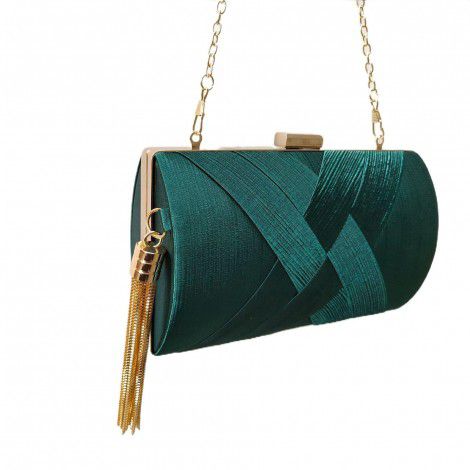 Evening bag, tassel, banquet bag, ladies' handbag, banquet bag, banquet handbag, clutch bag 