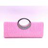 New hardware bracelet with rhinestone pleats, fashionable and classic women's bag, banquet bag, evening dress bag 