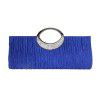 New hardware bracelet with rhinestone pleats, fashionable and classic women's bag, banquet bag, evening dress bag 
