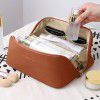 Makeup bag for women, large capacity portable makeup case, travel toiletries bag, cosmetics storage bag 