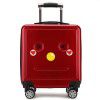 Cartoon board chassis, boys and girls, children's trolley box, 20 inch universal wheel, 18 inch travel box, password box 