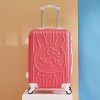 Trolley box, male and female student luggage, zipper box, leather box, boarding travel box 