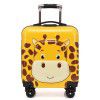 Children's suitcase, girls' small suitcase, babies' cartoon travel suitcase, boys' 18 inch luggage case 