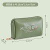 Travel makeup bag, carry on women's large capacity portable toiletries bag 