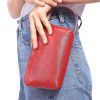 New cowhide women's handbag can hold mobile phones, genuine leather small handbag, women's makeup bag, genuine leather women's handbag, handbag 
