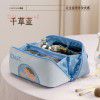 Travel toiletries bag, women's portable waterproof makeup bag, cosmetics sorting bag, swimming, fitness, bathing transparent 