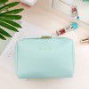 PU leather multifunctional waterproof makeup bag for women, large capacity portable travel toiletries bag, high-end storage bag 