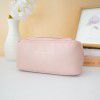 Handheld pillow makeup bag, PU pillow bag, travel storage bag, large capacity toiletries bag for women 