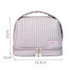 New Cake Makeup Bag with Large Capacity Dry Wet Separation Wash Bag for Travel Convenient Portable Cosmetic Storage Bag 