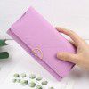 Women's Long Wallet Fashion Buckle PU Small Qing Beginner's Foreskin Clip Bag 