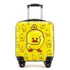 Children's suitcase, 18 inch luggage box, 3D cartoon travel box, universal wheel gift festival 