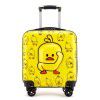 Children's suitcase, 18 inch luggage box, 3D cartoon travel box, universal wheel gift festival 