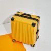 Luggage case, male business aluminum frame, female small 18 inch trolley case, universal wheel travel case, small and fresh new product 