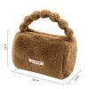 Cute Plush Makeup Bag Travel Skincare Product Storage Bag High Beauty Female Handheld Phone Storage Bag 