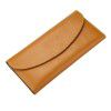 Genuine cowhide minimalist women's wallet, fashionable function wallet, long hand-held bag 