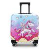 Children's suitcase, girls' small suitcase, babies' cartoon travel suitcase, boys' 18 inch luggage case 