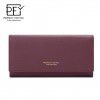 Minimalist Women's Wallet Korean Edition Women's PU Handheld Bag Multi functional Change Bag Card Leather Clip 