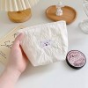 Makeup bag for women, portable, large capacity cosmetic storage bag, cute inner liner, organizing and grooming bag 