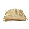 Gold Cloud Bun, Small and Large Woven Dumpling Bun, Handbag, Single Shoulder Oblique Straddle Bag, Women's Bag 