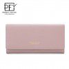 Minimalist Women's Wallet Korean Edition Women's PU Handheld Bag Multi functional Change Bag Card Leather Clip 