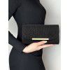 Fine Powder Banquet Bag Hardware Edge Strip Women's Handheld Bag Shell Pattern Cover Small Square Bag Party Banquet 