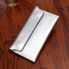 Long Wallet Women's Genuine Leather Buckle Minimalist Business Cowhide Thin Wallet Card 
