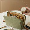 Makeup bag for women, portable travel small size, mini cosmetics, lipstick storage bag, waterproof 