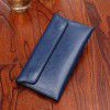 Long Wallet Women's Genuine Leather Buckle Minimalist Business Cowhide Thin Wallet Card 