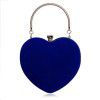 Heart shaped handbag for women's fashionable makeup bag, dinner bag, handbag 