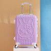 Trolley box, male and female student luggage, zipper box, leather box, boarding travel box 