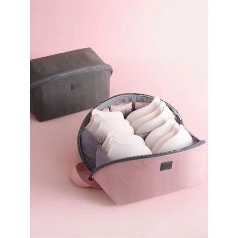 Travel portable underwear storage bag, split pack organizing bag, large capacity socks, underwear, bra storage bag, three in one 