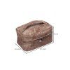 Minimalist Makeup Bag Portable Multi functional Storage Bag Large Capacity Waterproof PU Storage Bag 