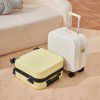 18 inch thick suitcase, women's small mini boarding password box, travel bag, children's suitcase, leather case 