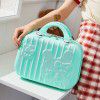 Cute cartoon cat makeup box, 14 inch cartoon carry on box, small luggage box, travel carry on suitcase 