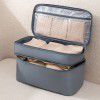 Travel underwear storage bag, portable and multifunctional organizing bag, business travel underwear and bra split storage bag 