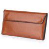 Genuine leather large capacity ultra-thin women's wallet, fashionable, simple and multifunctional women's handbag 