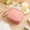 New Solid Color Cloud Sanitary Napkin Storage Bag Small Portable Lipstick Makeup Sanitary Cotton Storage Bag Zero Wallet 